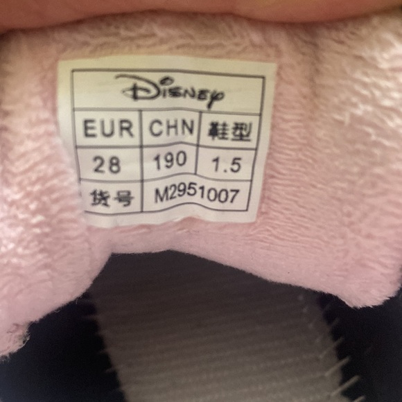 Girls Disney Mauri Sneakers, 90% New - Picture 4 of 4